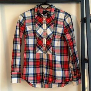 Flannel blouse